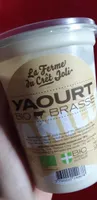 Yaourt BIO brassé à la vanille