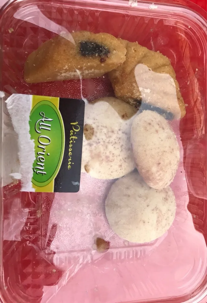 Assortiment de petits fours libanais