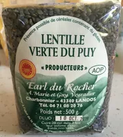 Lentille verte du Puy