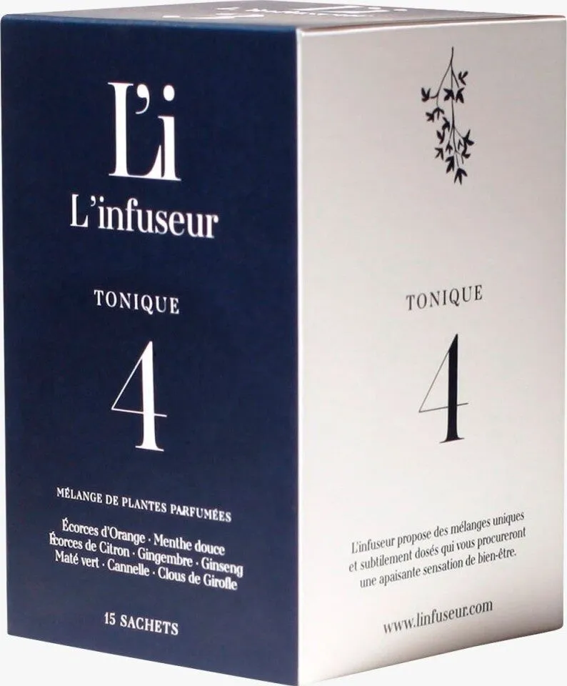 L'infusion N°4 Tonique : Mélange De Plantes Parfumées