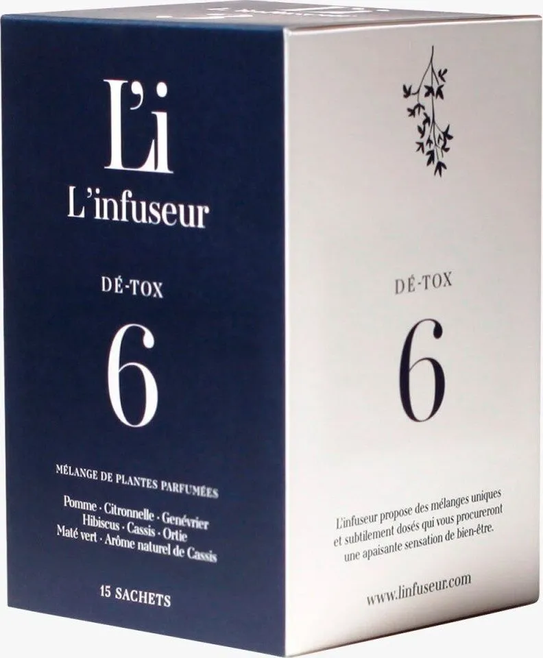 L'infusion N°6 Dé-tox : Mélange De Plantes Parfumées