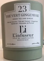 Thé vert gingembre