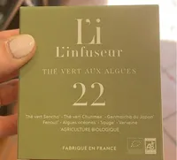 Thé vert aux algues sachets