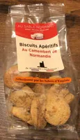 Biscuits apéritifs au camembert de Normandie