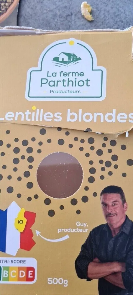 Lentilles blondes