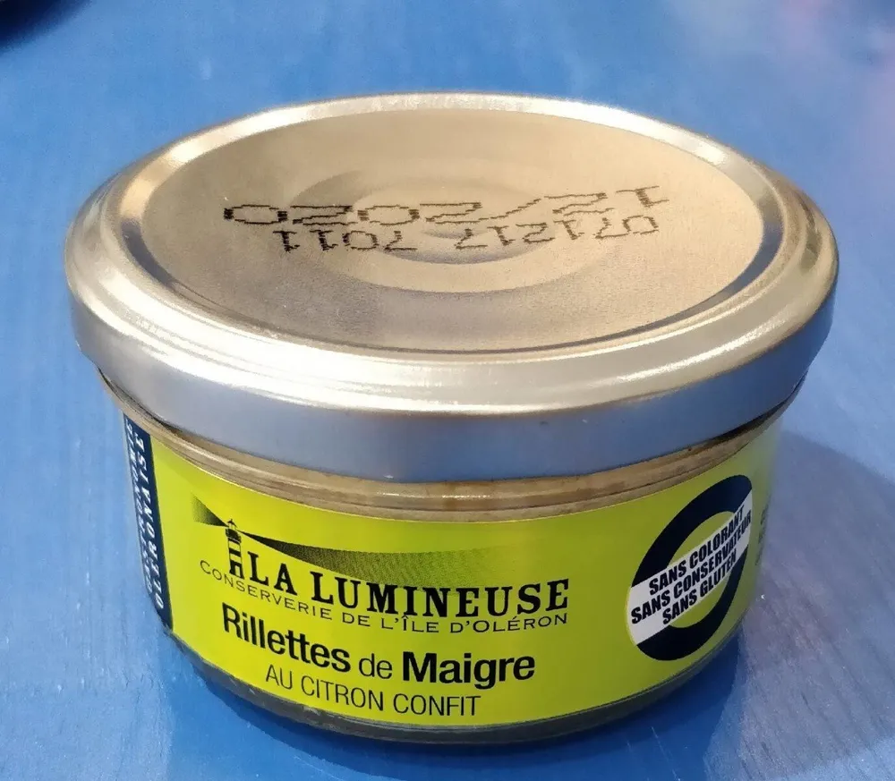 Rillette de Maigre au Citron Confit