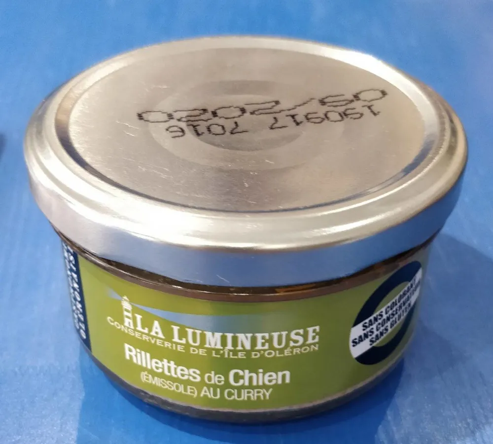 Rillettes de Chien (Emissole) au Curry