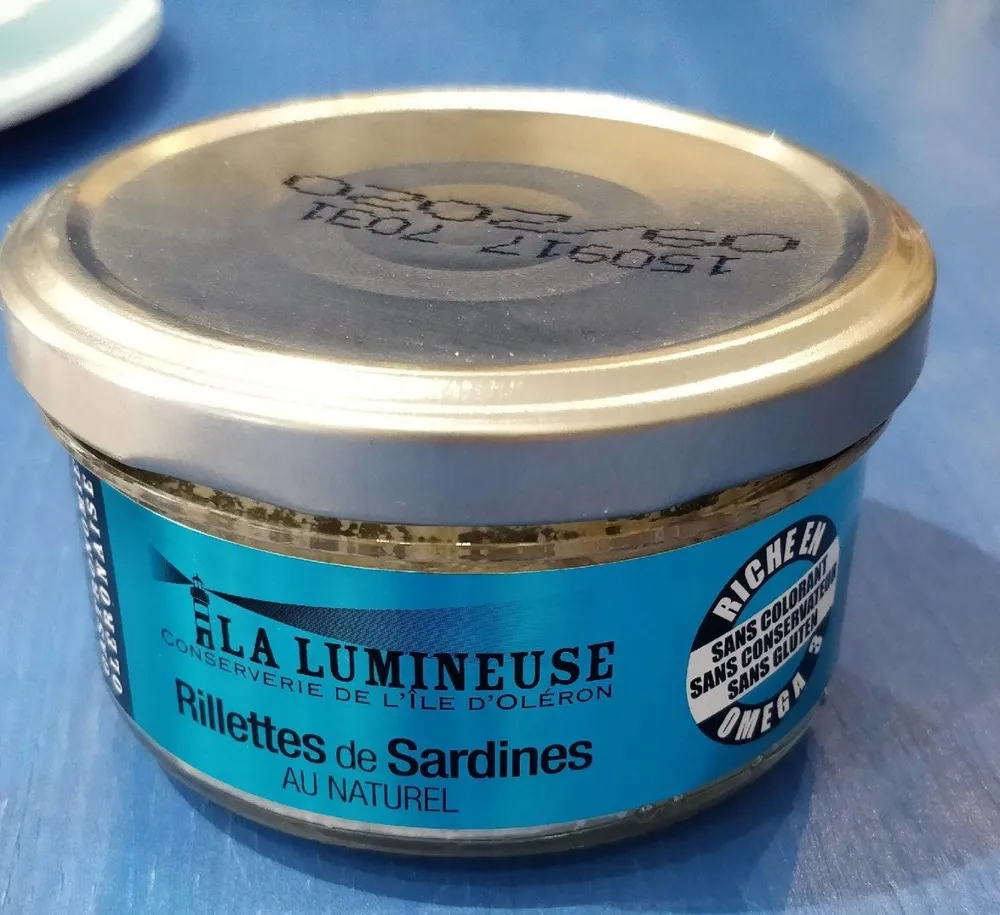 Rillette de Sardines au naturel