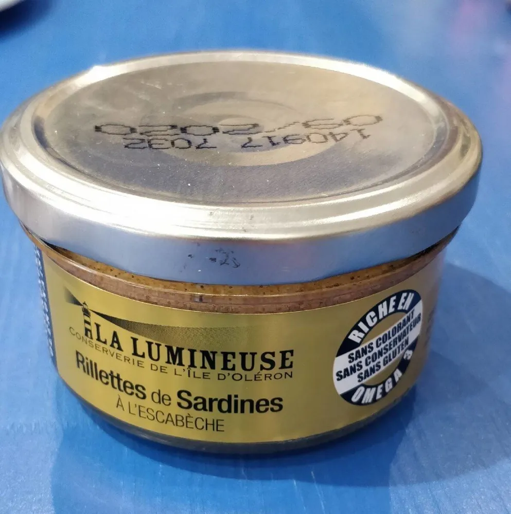 Rillettes de Sardines à l'Escabèche