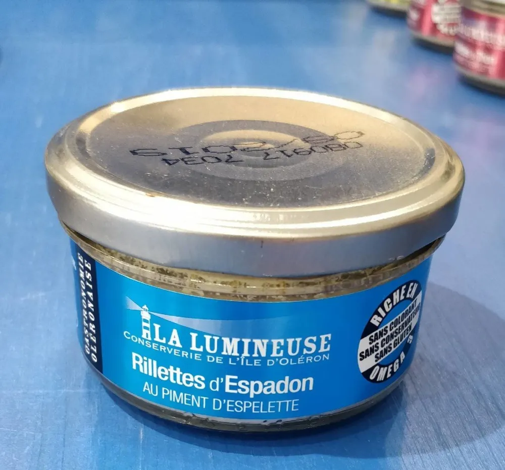 Rillettes d'Espadon au Piment d'Espelette