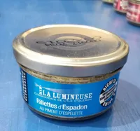 Rillettes d'Espadon au Piment d'Espelette