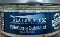 Rillettes de cabillaud aux algues