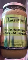 Veloute asperges aux noix de saint jacques
