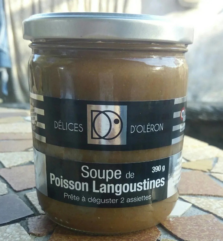 Soupe de poisson langoustines
