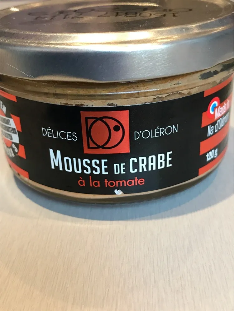 Mousse de crabe a la tomate