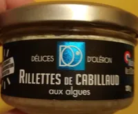 Rillettes de cabillaud aux algues