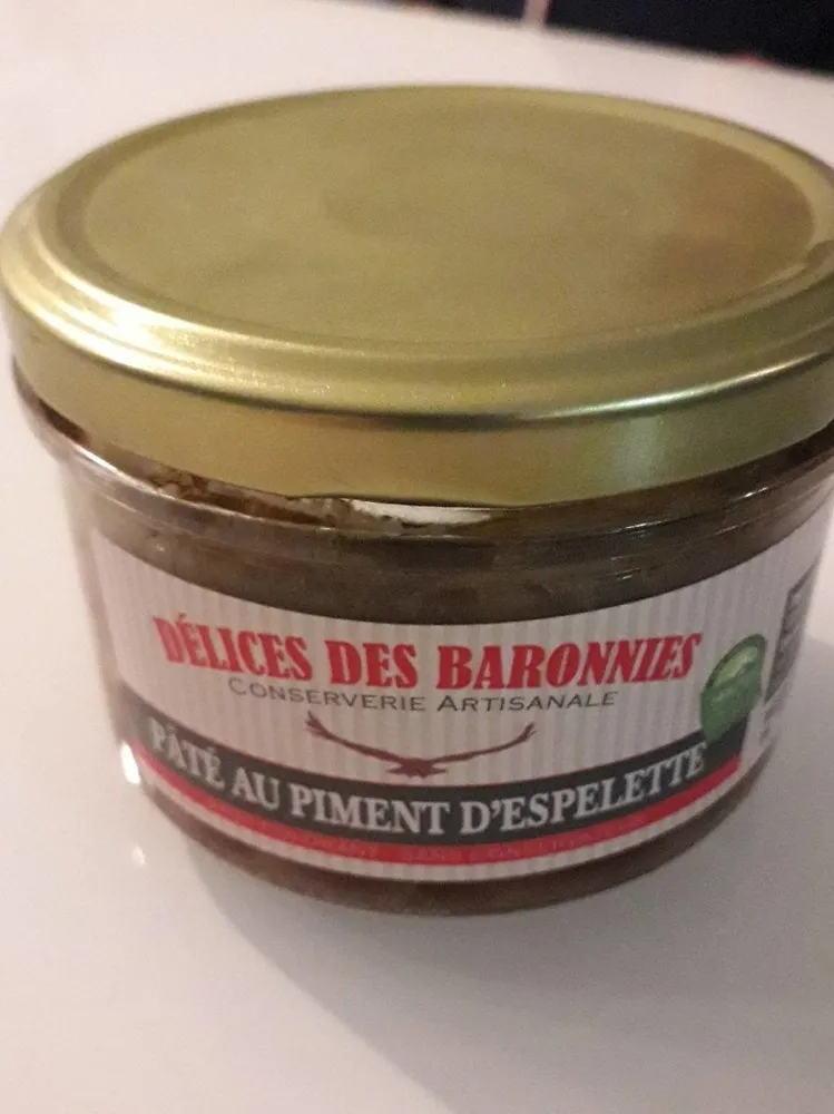Pâté au piment d espelette