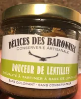 Douceur de lentilles