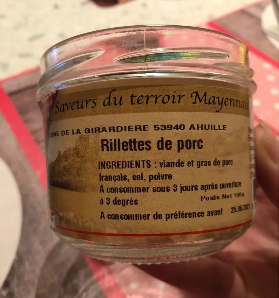 Rillettes de porc