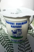 Yaourt fermier nature