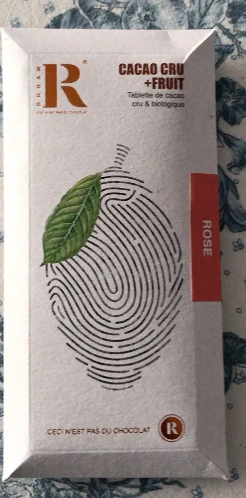 Tablette Cacao + Fruit Rose