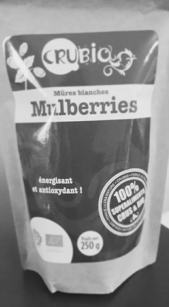 Mulberries (Mûres Blanches Crues et Biologiques)