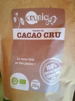 Crubio Cacao En Poudre Cru Et Biologique
