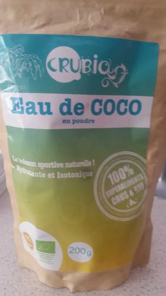 Eau de coco en poudre