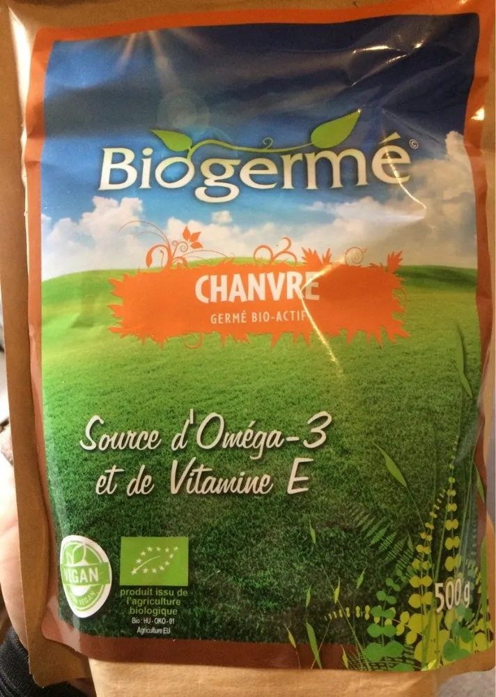 Chanvre Germé Bio-actif Bio - 500 G - Biogermé