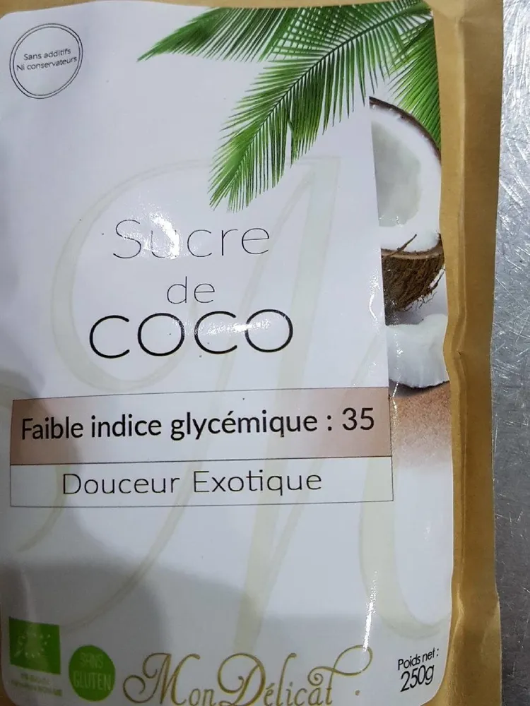 Sucre de Coco " Mon délicat" 250grs