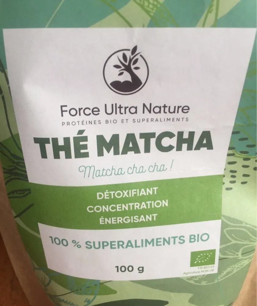 The matcha en poudre