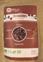 Cranberries séchées entières