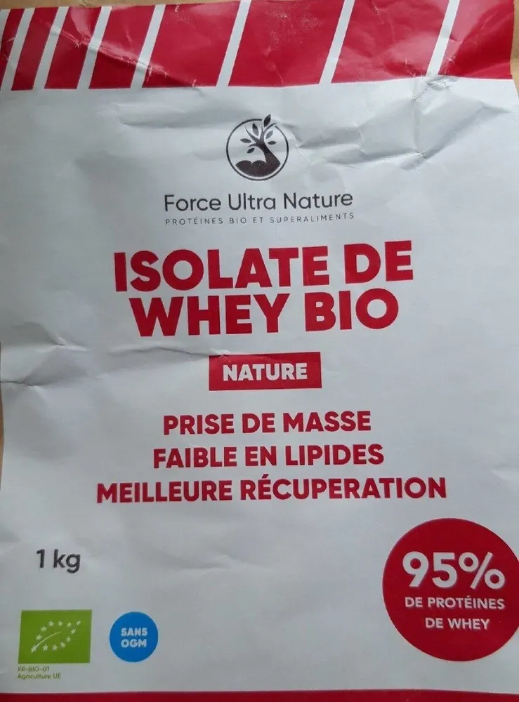 Isolate de whey bio