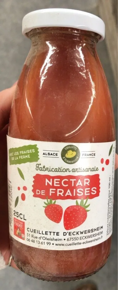 Nectar de fraises