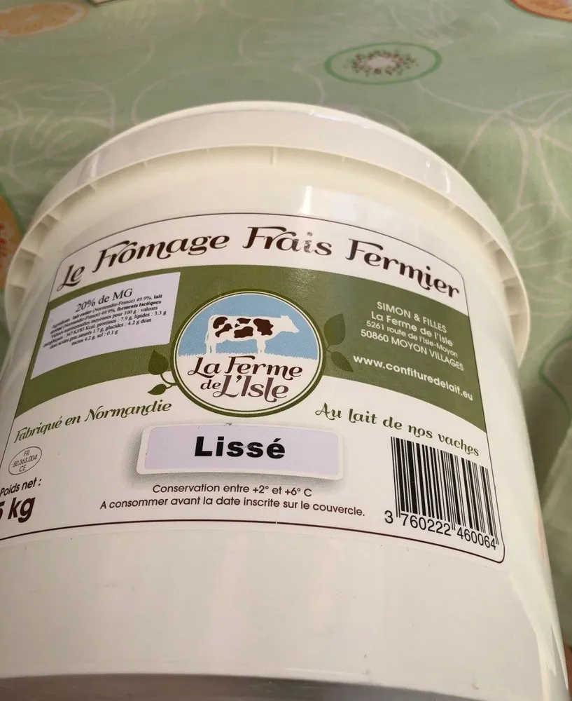 Fromage frais fermier