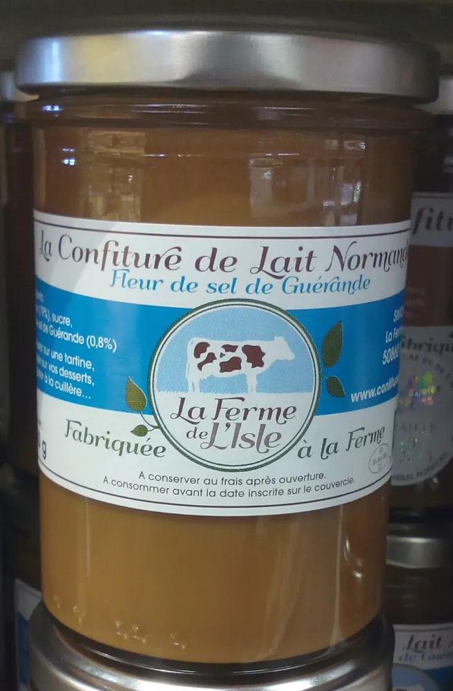 La Confiture de Lait Normande Fleur de Sel de Guérande