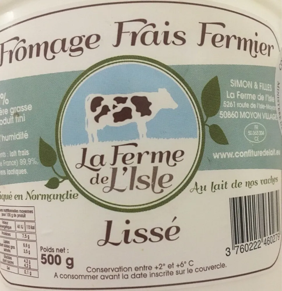 Fromage frais fermier