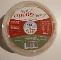 Les ptits apéros de la ferme tomate basilic