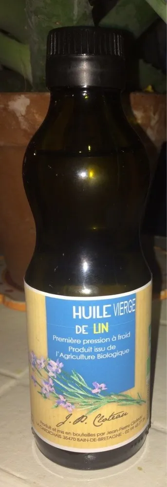 Huile vierge de lin
