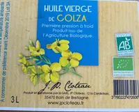 Huile vierge de colza
