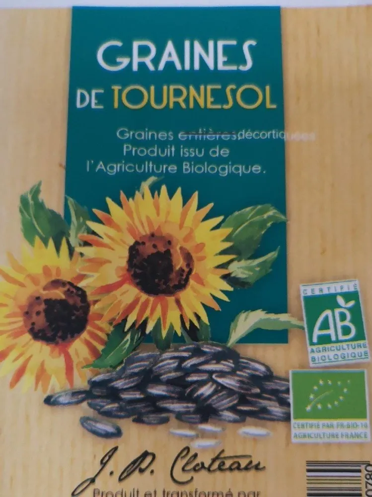 Graines de tournesol