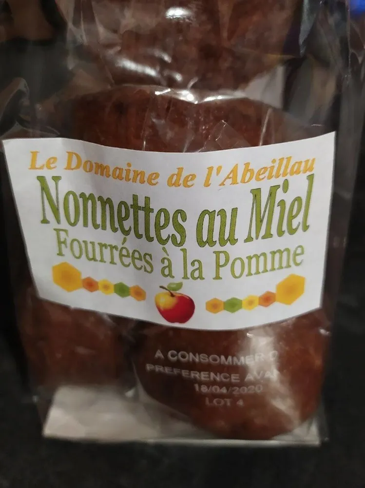 Nonnettes au miel fourrées à la pomme