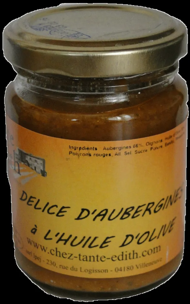 Délice d'Aubergines à l'Huile d'Olives