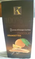 ORANGETTES  AU CHOCOLAT