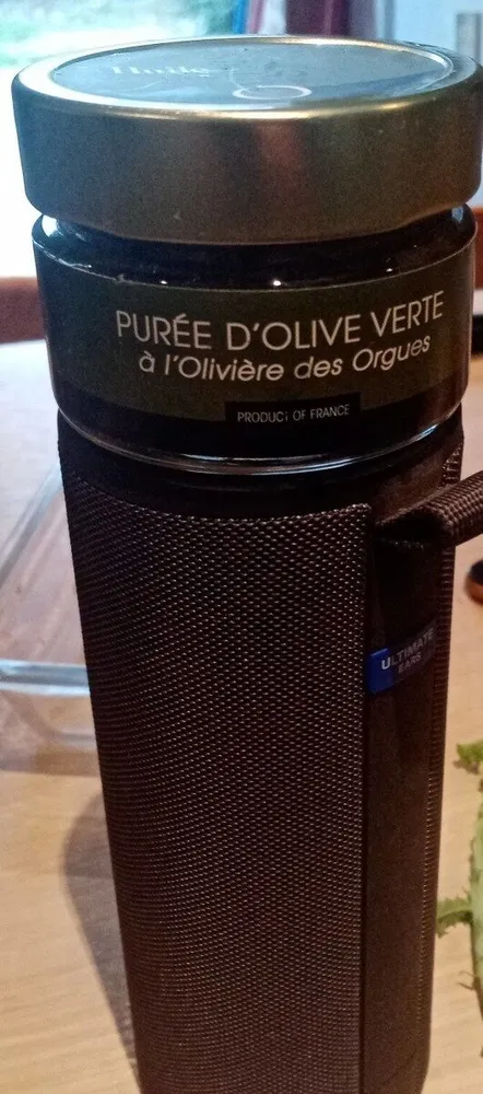 Purée d'olive verte