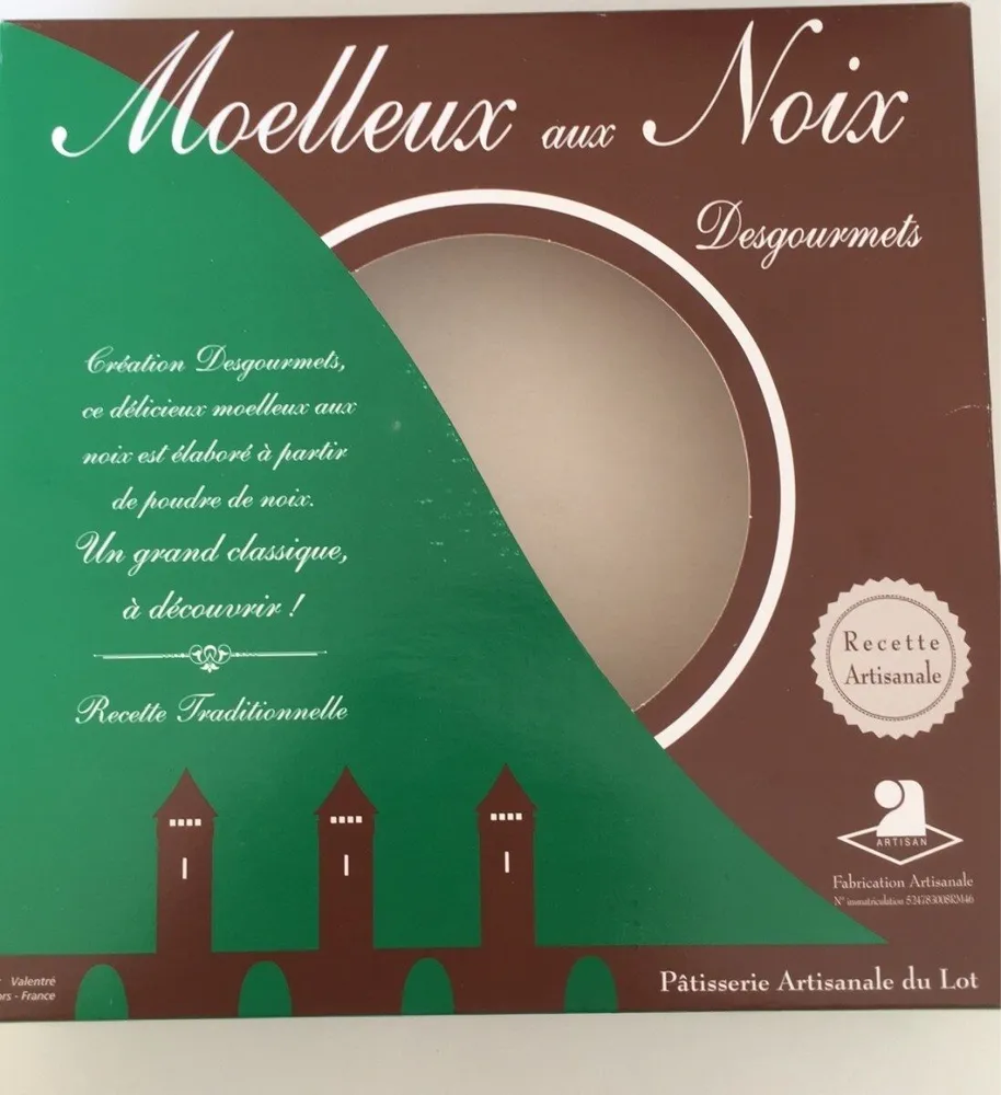 Moelleux aux noix