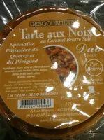 Tarte aux noix au caramel beurre salé