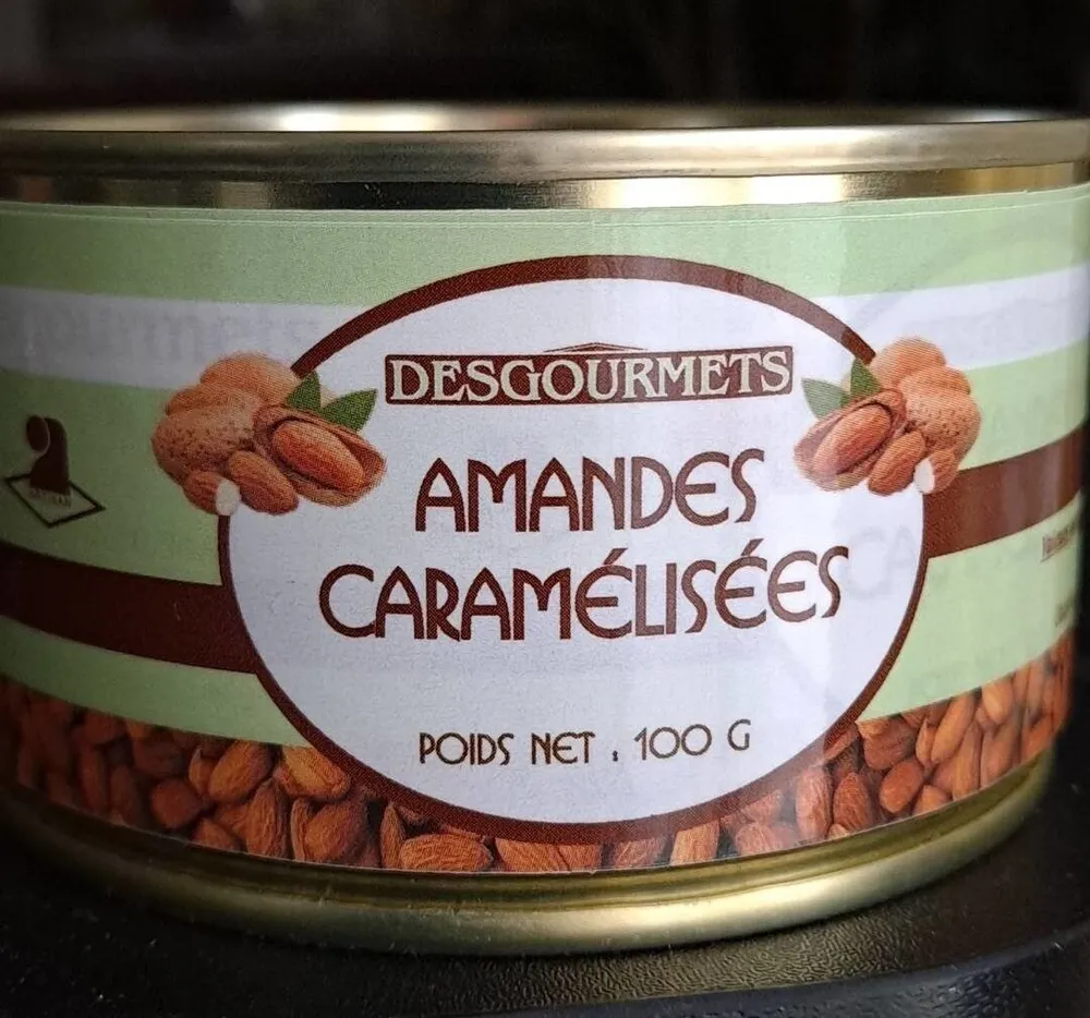 Amandes caramélisées