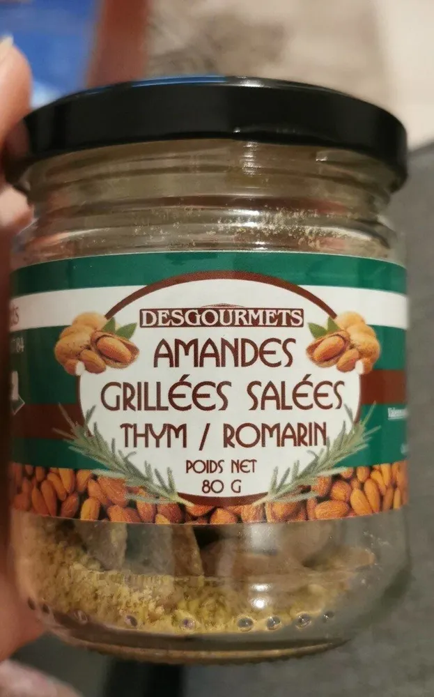 Amandes Grillées salées