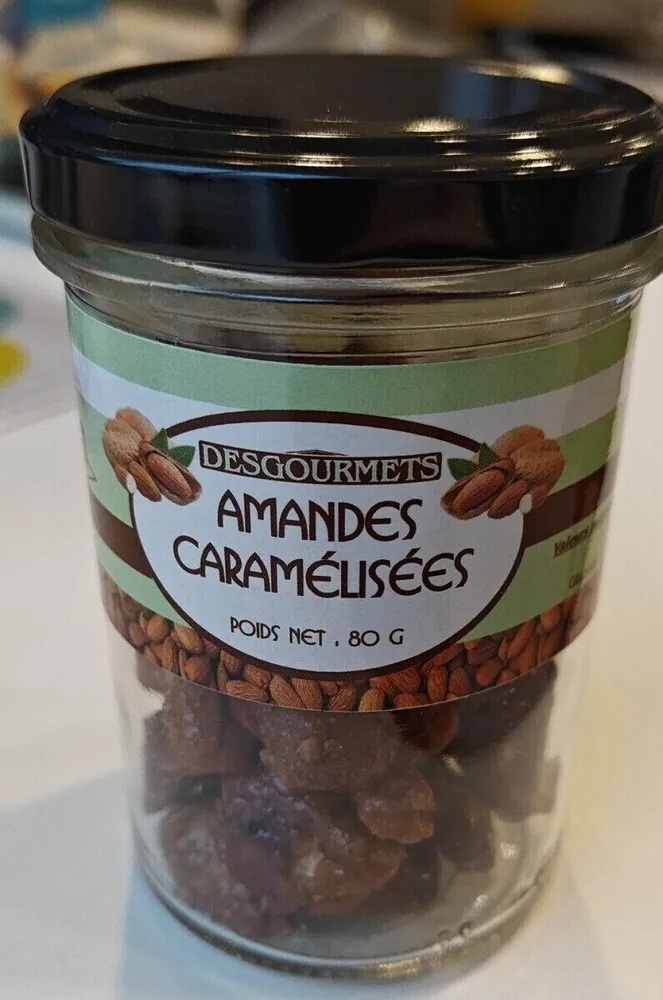 Amandes caramelisées